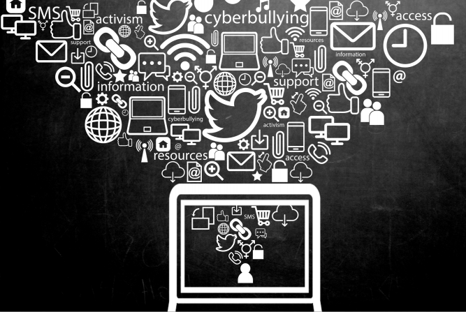 Image of icons for online tools, representing a student search