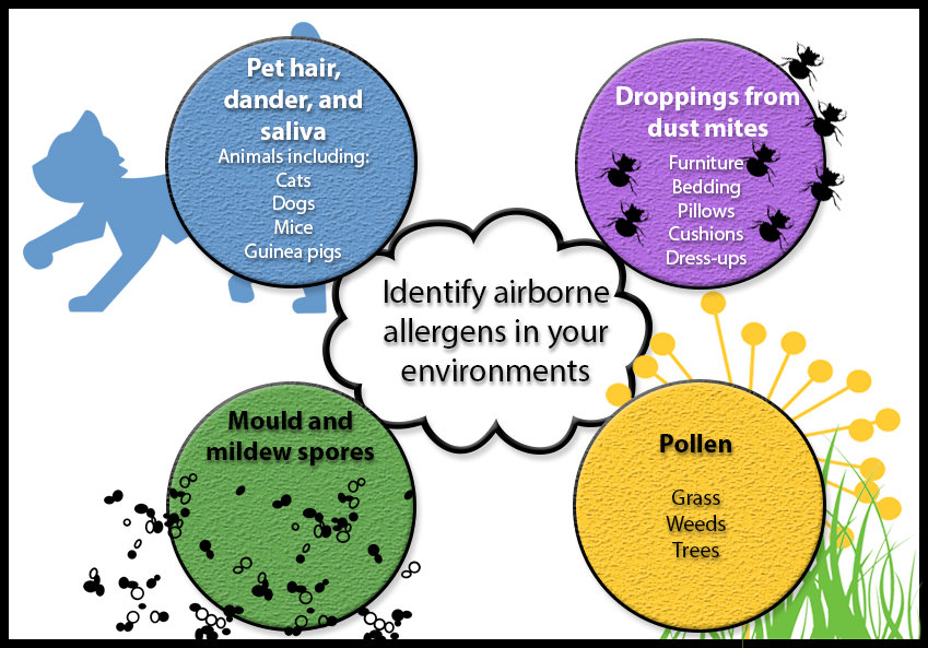 Airborne and environmental allergens
