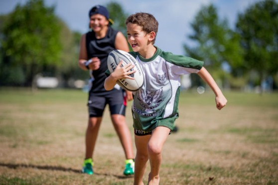 Boy playing rugby Asthma and exercise2