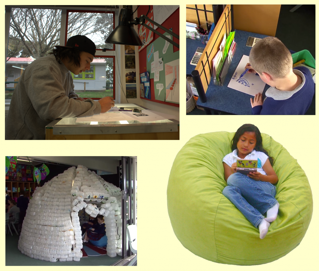Quiet spaces in the classroom